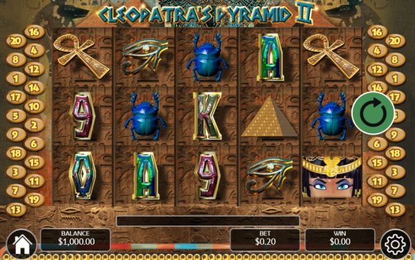 A Top Guide to Cleopatra’s Pyramid II Online Casino Slot Game